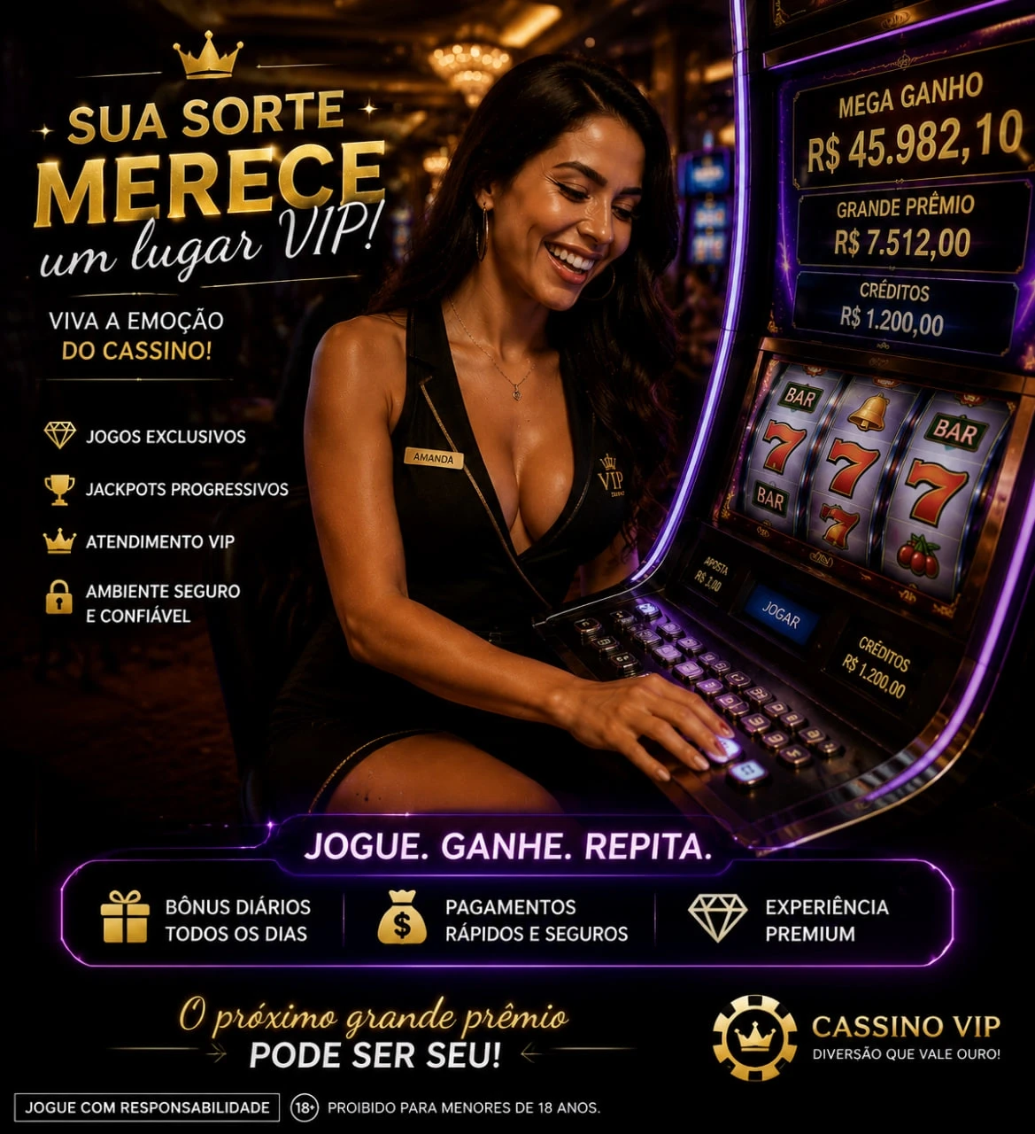Controles de pagamento e BRL em Sorteiopg